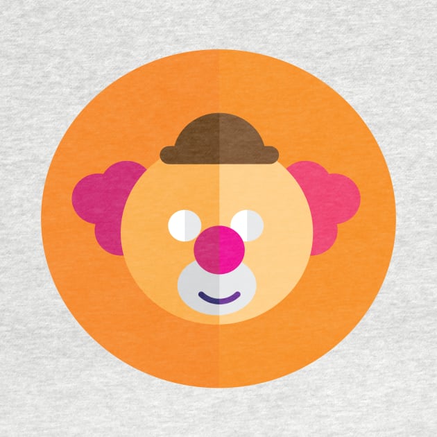 A Minimalist Clown by PatrioTEEism